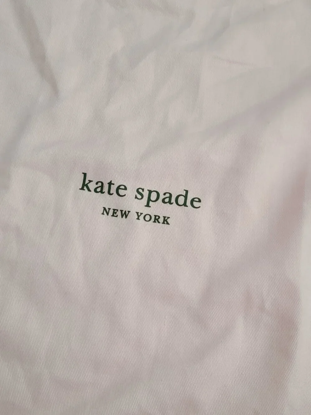 Kate Spade New York Pink Drawstring Dust Bag Storage Pouch